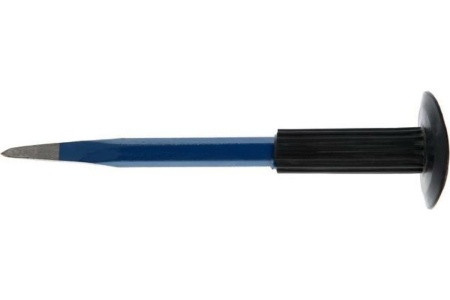 Зубило TUNDRA пикообразное, арматурная сталь, резиновая рукоятка, 250 мм 1123544