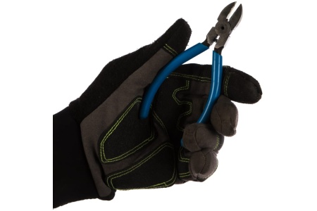 Бокорезы, хромоникелевая сталь, обливные рукоятки, Cr-V сталь ЗУБР "БУЛЬДОГ Мини" 22175-5-12_z01