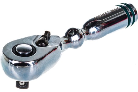 Рукоятка трещоточная укороченная 1/4д.DR, 48 зубцов, 90 мм R3802