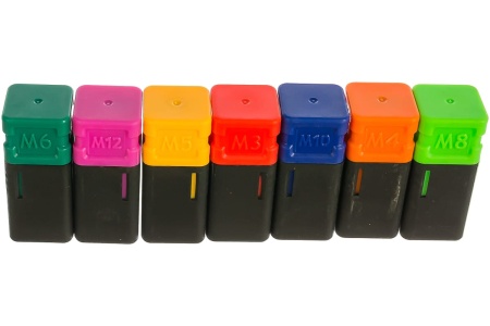 Двуручный резьбовой усиленный заклепочник со шкалой затяжки от 0-10ммL - 380мм ROCKFORCE RF-67805