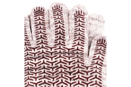 Трикотажные усиленные перчатки СИБРТЕХ гелевое ПВХ-покрытие 68182