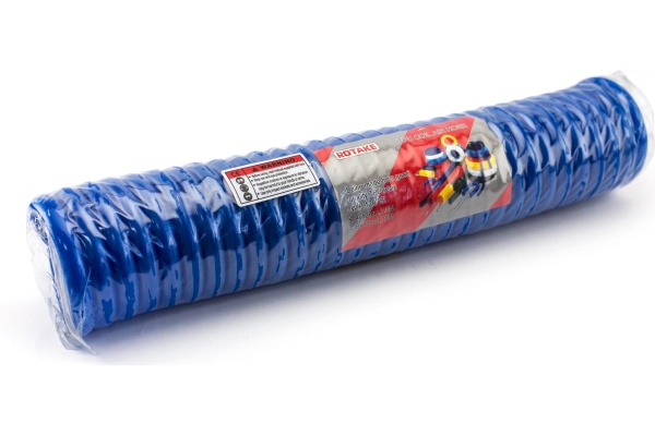 Шланг воздушный спиральный полиуретановый 8-12 мм, 7.5 м Rotake RH-20107-7.5