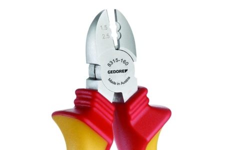 Электротехнические бокорезы GEDORE VDE, с изоляцией в виде чехла, 160 мм 1742582