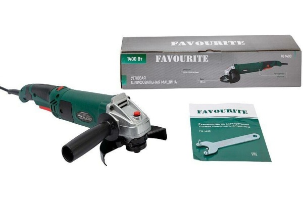 Угловая шлифовальная машина FAVOURITE FG 1400