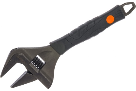 Разводной ключ Sturm 250 мм обрезиненная рукоятка 1045-11-250