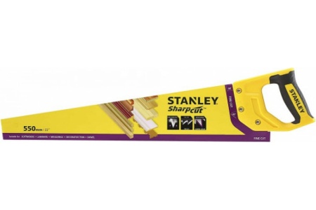 Ножовка Stanley SHARPCUT 11TPI, 550мм STHT20372-1