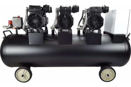 Малошумный компрессор Pegas pneumatic PG-4200 120л, 460 л/мин, 4.2квт безмасляный 6623