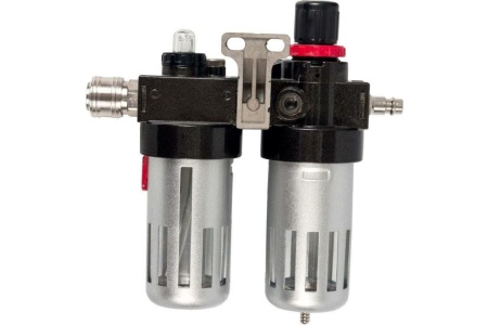 Регулятор давления MF-3 с лубрикатором и фильтром, разъем EURO QUATTRO ELEMENTI 771-053