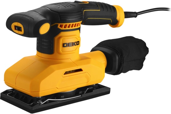 Вибрационная шлифмашина DEKO DKS350, с регулировкой оборотов 063-4339