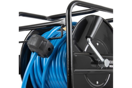 Катушка ручная с пневмошлангом и брс (8х12 мм; 30 м) WIEDERKRAFT WDK-65723