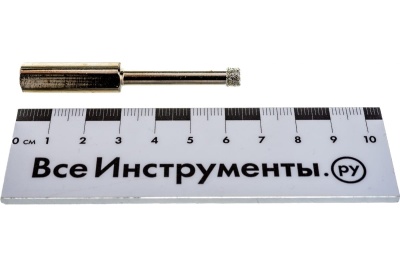 Сверло алмазное по керамограниту (2 шт; 6х67 мм; 3-гранный хвостовик) MATRIX 726063
