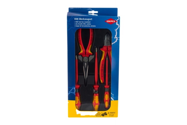 Набор электроизолированных инструментов KNIPEX KN-002013 Набор электроизолированных инструментов KNIPEX KN-002013