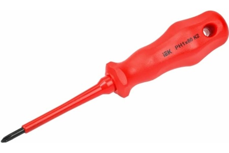 Диэлектрическая отвертка IEK ARMA2L 3 PH1x80 K2 A2L3-SC30-K2-PH-10-080