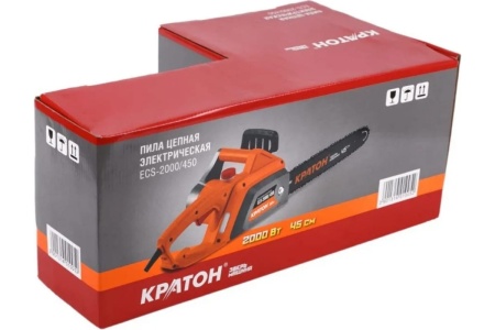 Электрическая цепная пила Кратон Зверь машина ECS-2000/450 3 14 01 010