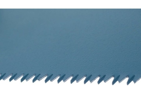 Пила по дереву РемоКолор PROFI, синее тефлоновое покрытие, 11-12 TPI, 500 мм, 42-3-850