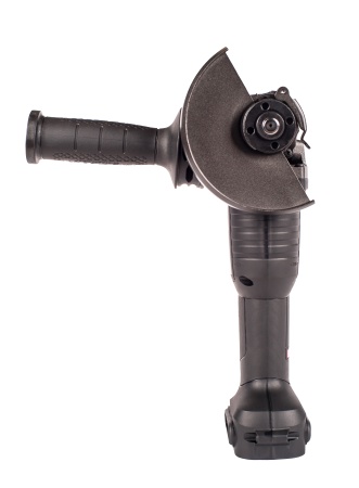 Угловая шлифмашина аккумуляторная KRESS, KU801, 20В, 125мм, 4Ач х2, ЗУ 6А, кейс