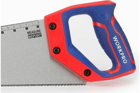 Ножовка по дереву WORKPRO 450 мм, SK5, 11TPI WP215010