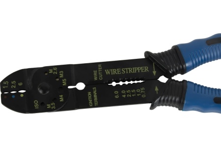 Набор для обжима с клещами и клеммами Optimus 201 пр, обжимка контактов hd SE201