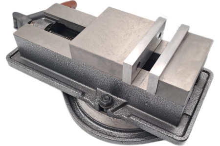 Станочные тиски TORNERI прецизионные поворотные L губок 125 мм, серия QM16125 Swivel 045758