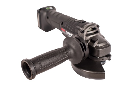 Угловая шлифмашина аккумуляторная KRESS, KU801, 20В, 125мм, 4Ач х2, ЗУ 6А, кейс