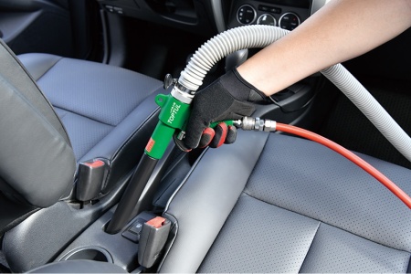 Всасывающий пневмопистолет с насадками TOPTUL GDAE0702