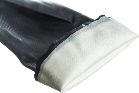 Латексные двухслойные сантехнические перчатки Зубр, КЩС, размер XL 11269-XL_z01