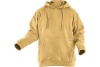 Хлопковое худи HOEGERT TECHNIK NIERS, горчичное, размер L HT5K381-L