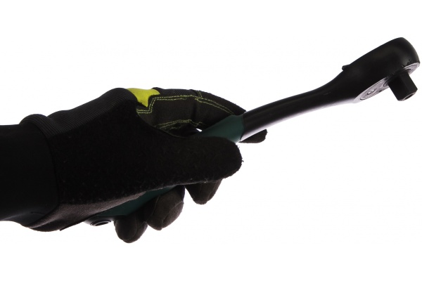 Трещотка для торцовых головок Kraftool Expert Сr-V сталь 72 зубца пластиковое покрытие 1/2" 27796-1/2_z02