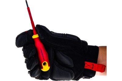 Диэлектрическая отвертка SL 3,0 х 75 мм STAYER 25141-03-07_z01