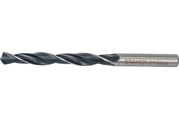 Набор сверл по металлу Professional 1-10 мм, HSS-R, сталь М2, 19 шт. STAYER 29602-H19-M_z01
