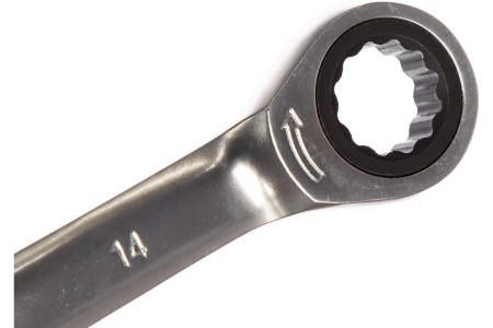 Комбинированный ключ с трещоткой 14мм AV Steel  AV-315014