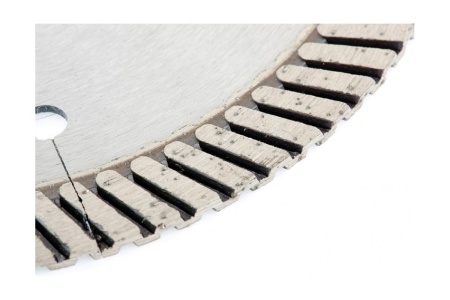 Диск алмазный турбо с лазерной перфорацией (125х22.2 мм) GROSS 73029