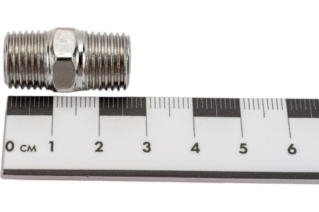 Переходник G1/4M х G1/4M, сталь ECO AS-MT14/MT14
