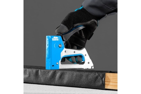 Металлический степлер БАРС двухкомпонентная рукоятка, тип скобы 53 6-10мм 40002