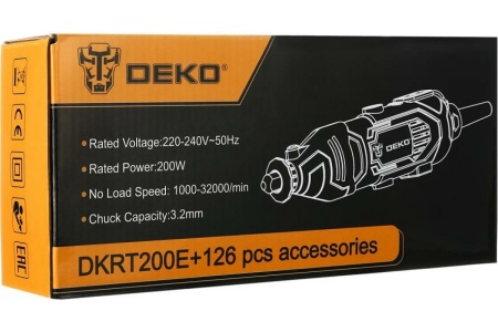 Электрический гравер DEKO DKRT200E 063-1415