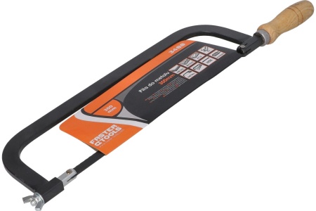 Ножовка FASTER TOOLS по металлу, деревянная ручка 300 мм 3488