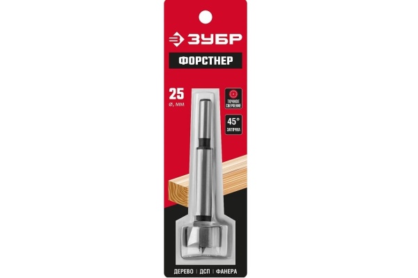 Cверло Форстнера ЗУБР по дереву 25x90 мм 2993-25_z01 Cверло Форстнера ЗУБР по дереву 25x90 мм 2993-25_z01