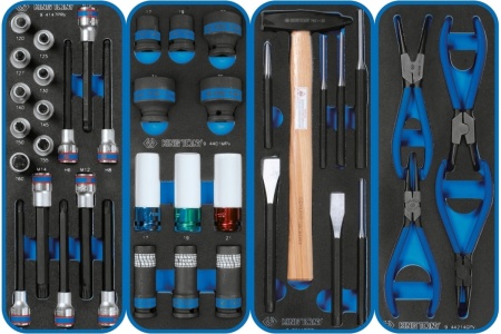 Набор инструментов KING TONY "GLORY" в красной тележке, 152 предмета 934-152GLR Набор инструментов KING TONY "GLORY" в красной тележке, 152 предмета 934-152GLR