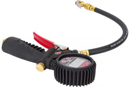 Пистолет для подкачки шин высокого давления с манометром HQ-mech 60 мм, 0-18 bar, точность 0,1 УТ000002219