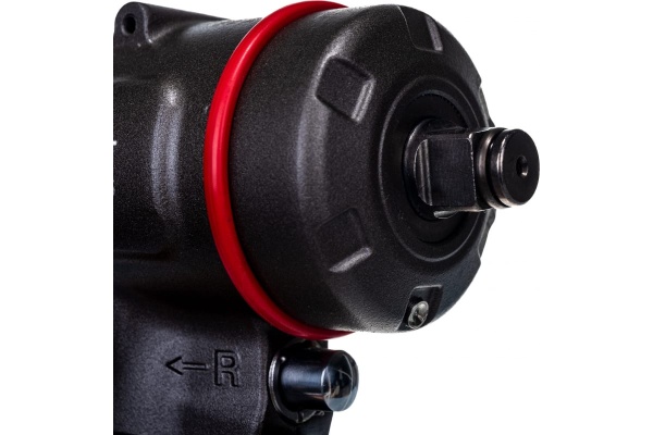 Компактный пневматический ударный гайковерт WIEDERKRAFT 1/2", 1200 Нм, 119 мм  WDK-20420S