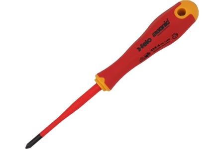 Диэлектрическая отвертка Felo PH 1х80, E-Slim Ergonic 41419290