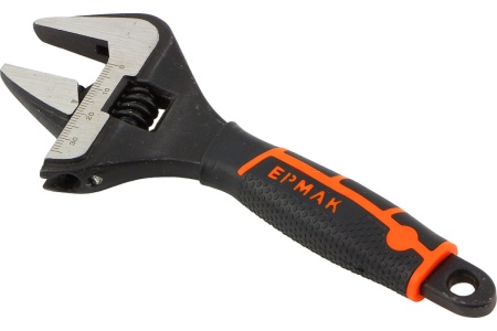 Разводной ключ ЕРМАК с удлиненными тонкими губками 250мм 655-087