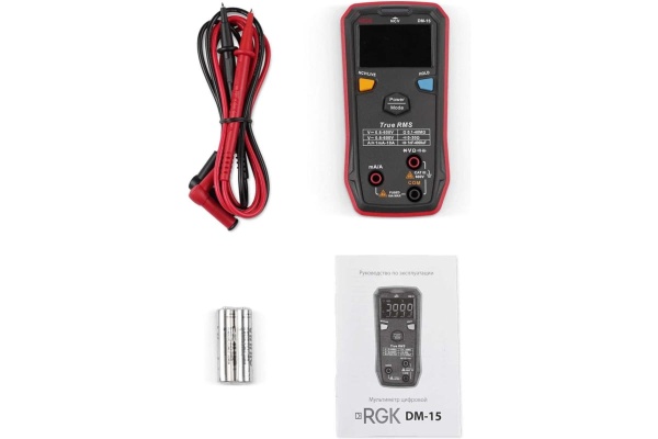 Цифровой мультиметр RGK DM-15 755153
