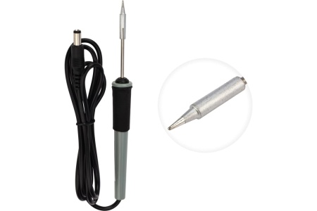 Мини-паяльник без блока питания 12В 8Вт REXANT ZD-20A 12-0120