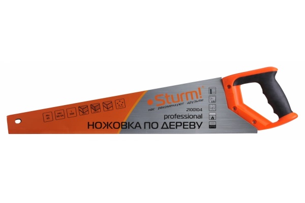 Ножовка по дереву 550мм Sturm 2100104