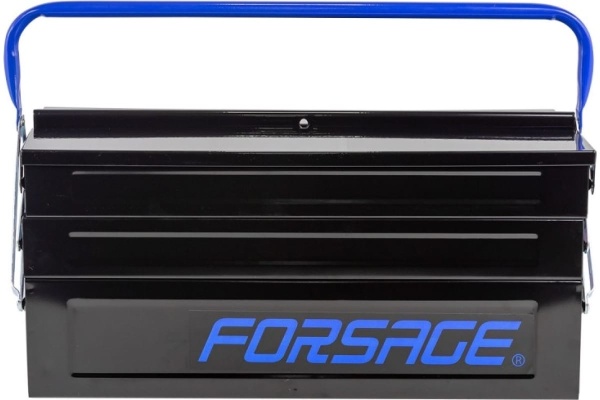 Складной металлический 5-и секционный ящик Forsage 200x210x460 мм, 45x95x450мм-4 секции, 100x200x450 мм-1 секция f-ntbc128 54648 Складной металлический 5-и секционный ящик Forsage 200x210x460 мм, 45x95x450мм-4 секции, 100x200x450 мм-1 секция f-ntbc128 54648