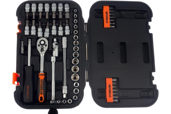 Набор торцевых головок АвтоDело 1/4" DR 53 предмета 39922 16085