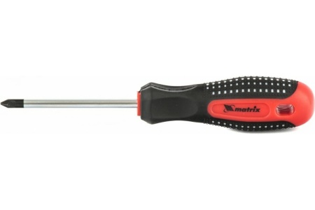 Отвертка Ph1х75 мм MATRIX Fusion anti slip 11440