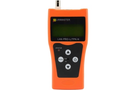 Кабельный тестер с измерением длины и трассировкой кабельных линий LANMASTER 8 ответных частей LAN-PRO-L/TPK-N-8R