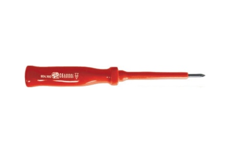 Крестовая изолированная отвертка РН 1х100 мм FIT IT 55807